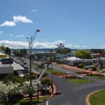 View north from my office