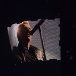Bono on the 360° big screen